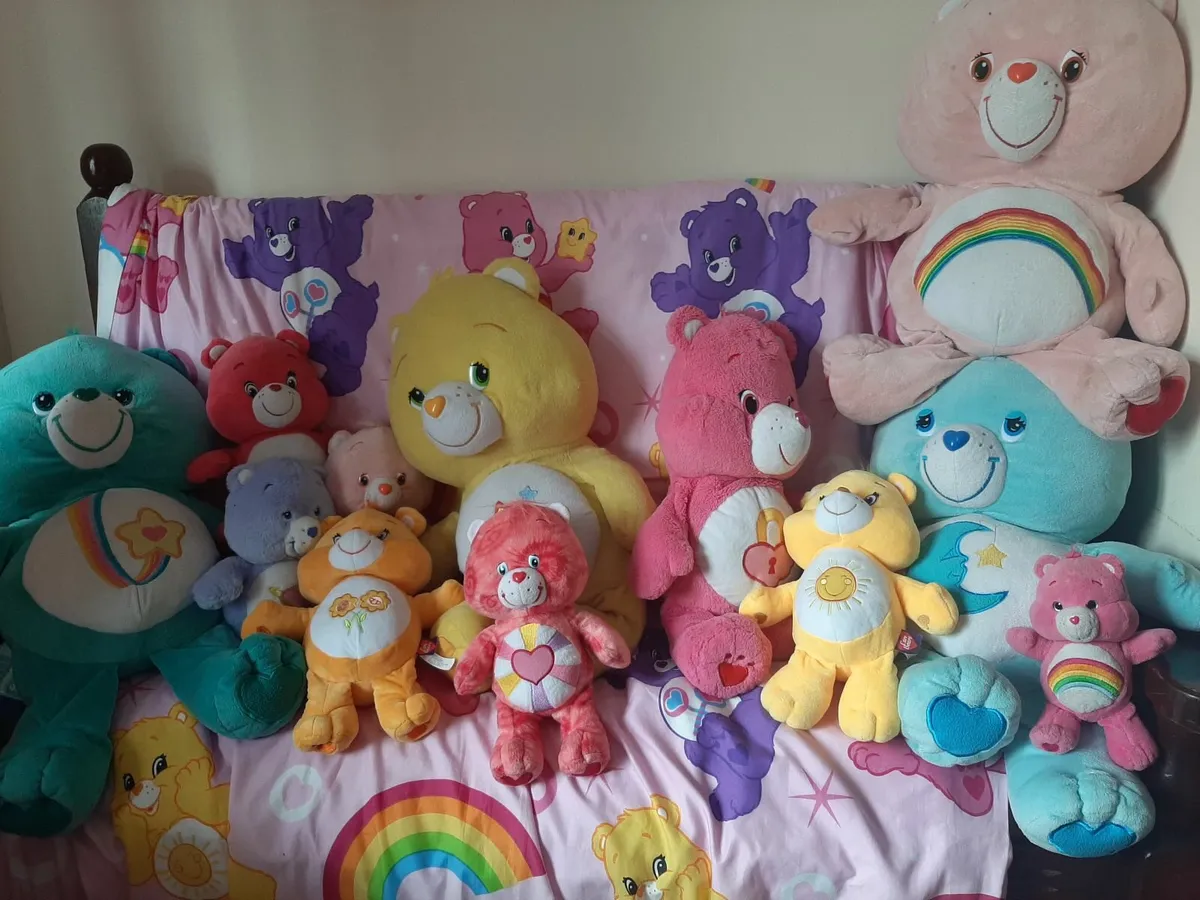 Care bears and quilt