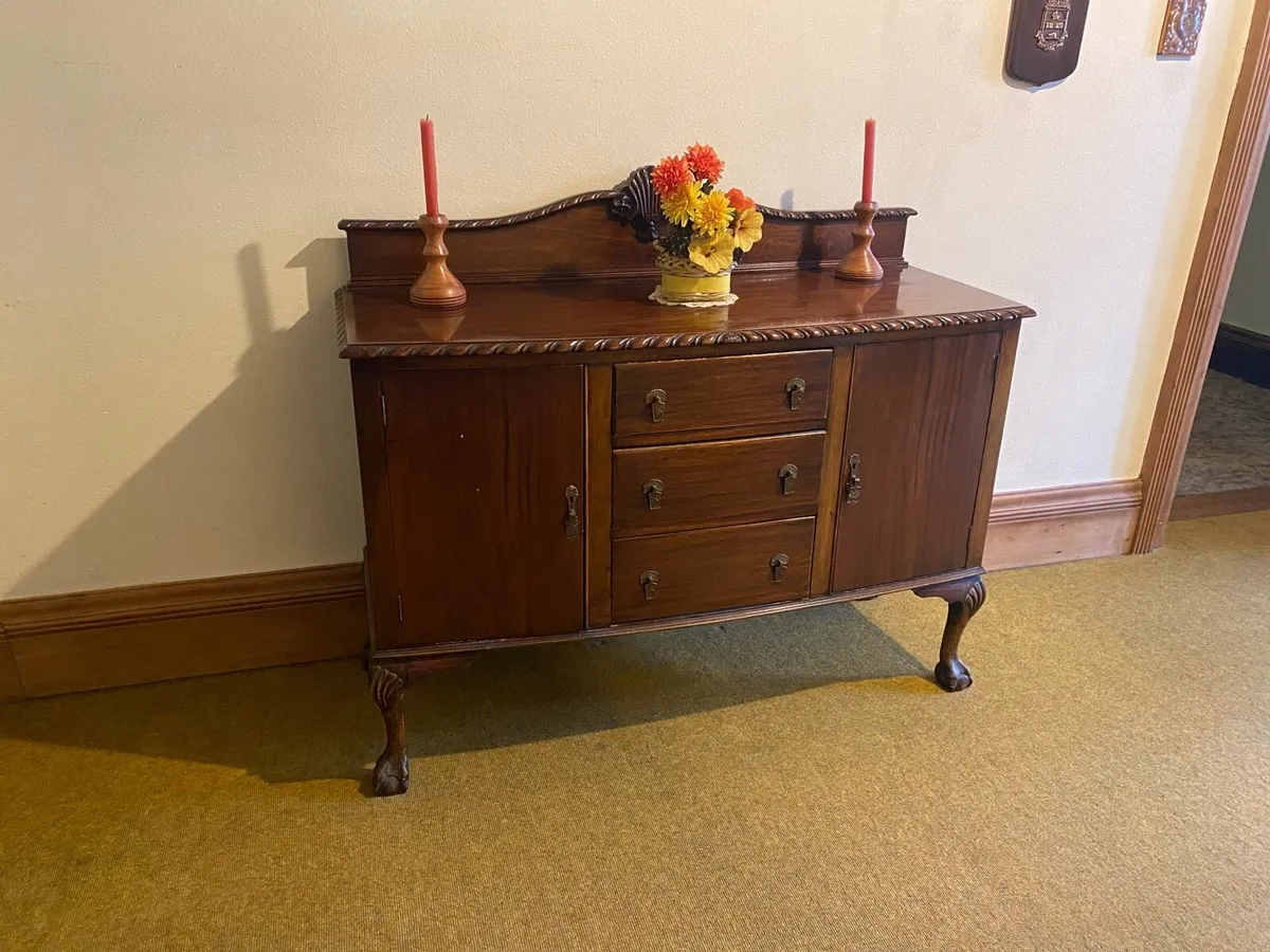 Antique drawer/cupboard - Image 4
