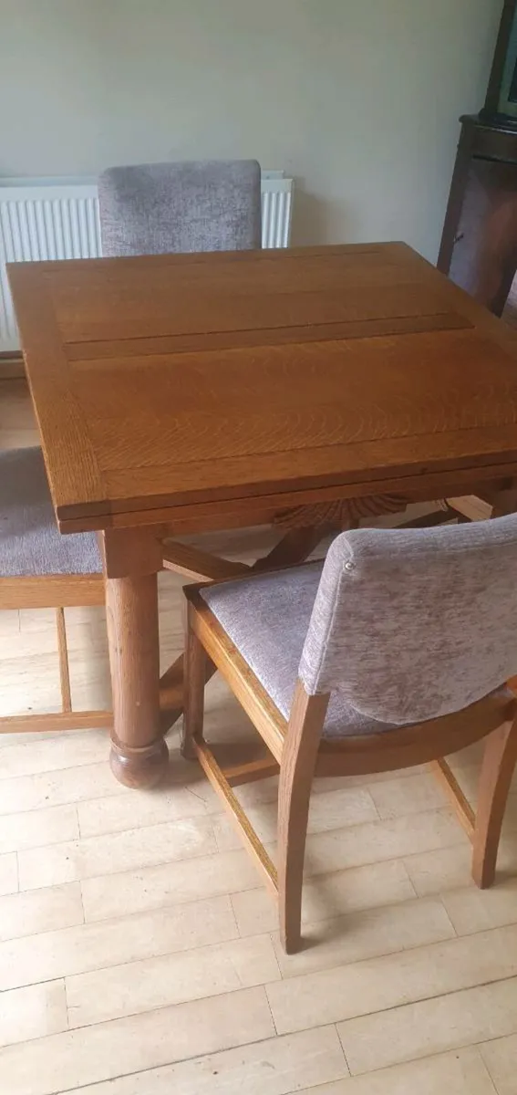 Vintage Wooden Table - Image 1