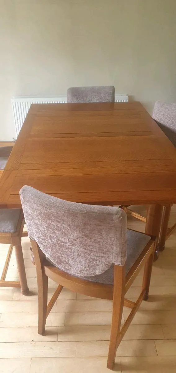 Vintage Wooden Table - Image 2