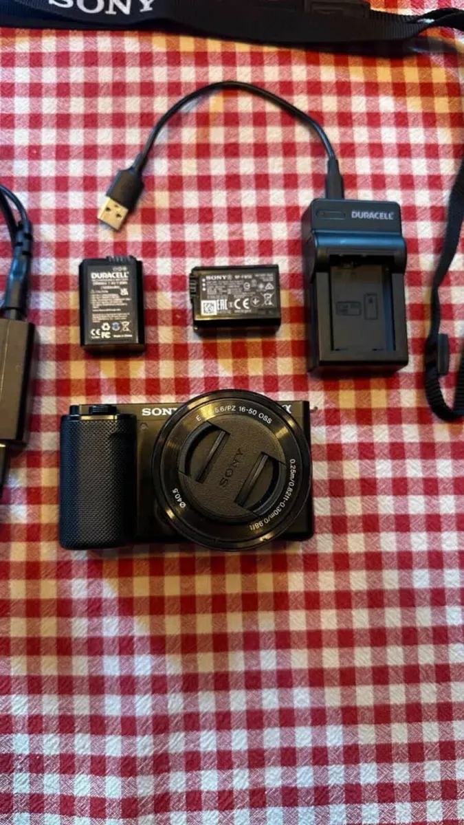 Sony Alpha ZV-E10 Vlog Camera - Image 1