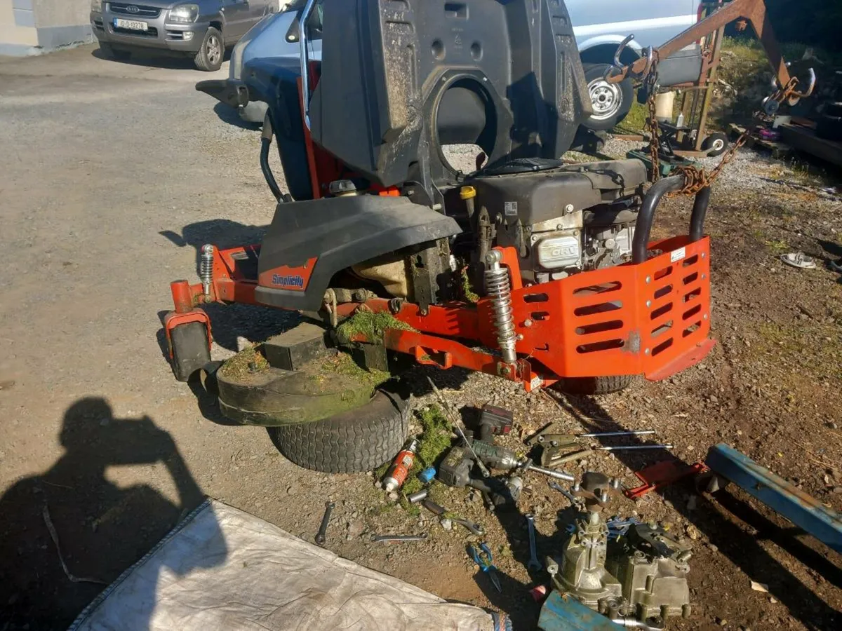 Ride on mower gearbox repairs - Image 4