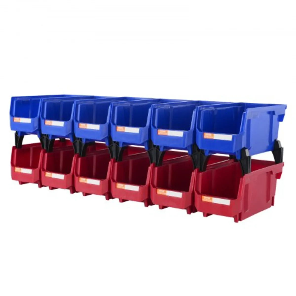 Plastic Storage Bin, (11-Inch x 5-Inch x 5-Inch),
