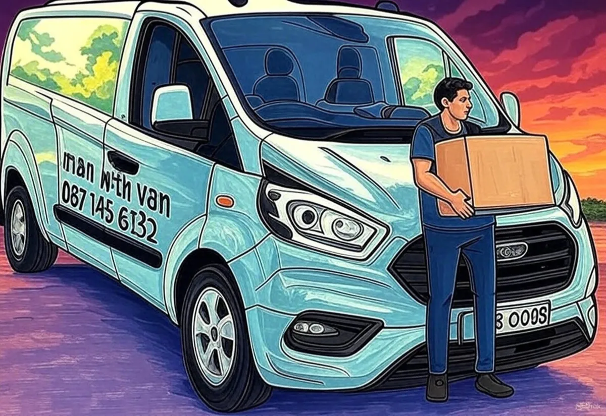 MAN WITH VAN. GREAT RATES