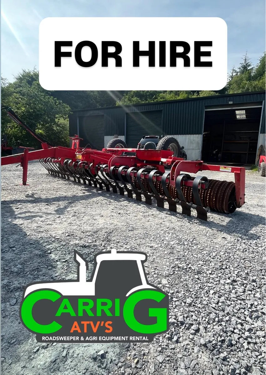 FOR HIRE - Cambridge Roller with leveling Paddles - Image 2
