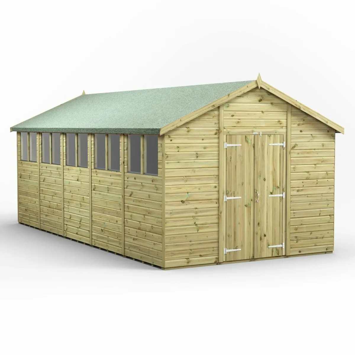 10x20  Pressure Treated Garden Sheds - Image 1