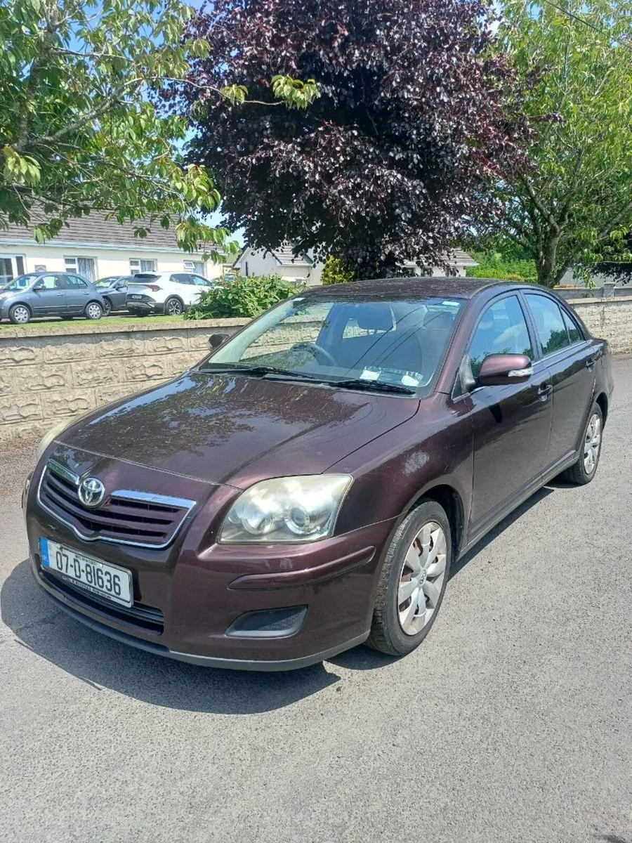 TOYOTA AVENSIS 2007 LOW KM 1 OWNER - Image 2