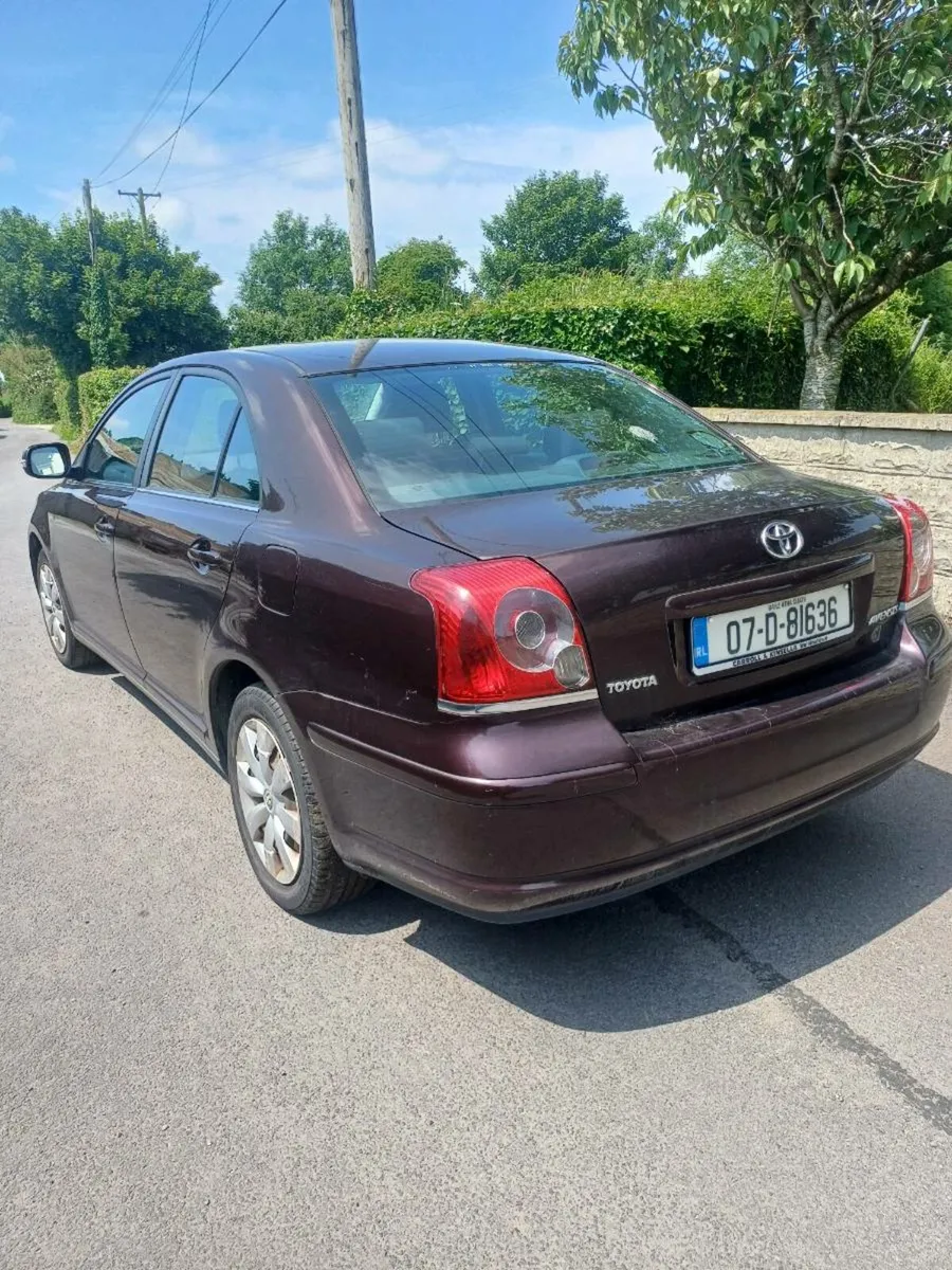 TOYOTA AVENSIS 2007 LOW KM 1 OWNER - Image 3