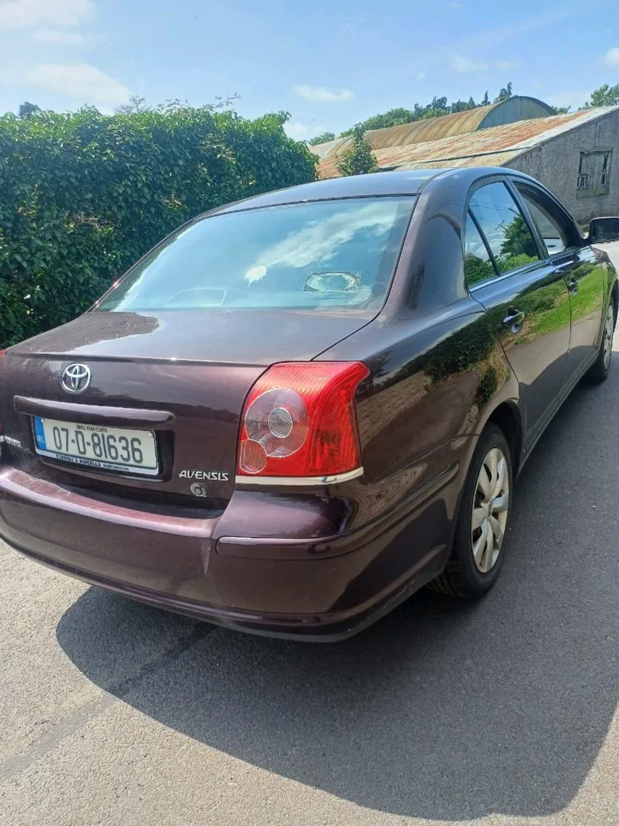 TOYOTA AVENSIS 2007 LOW KM 1 OWNER - Image 4