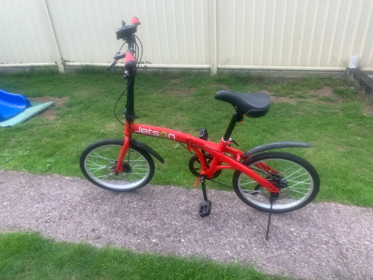 Jenson folding bike new condition - Image 1