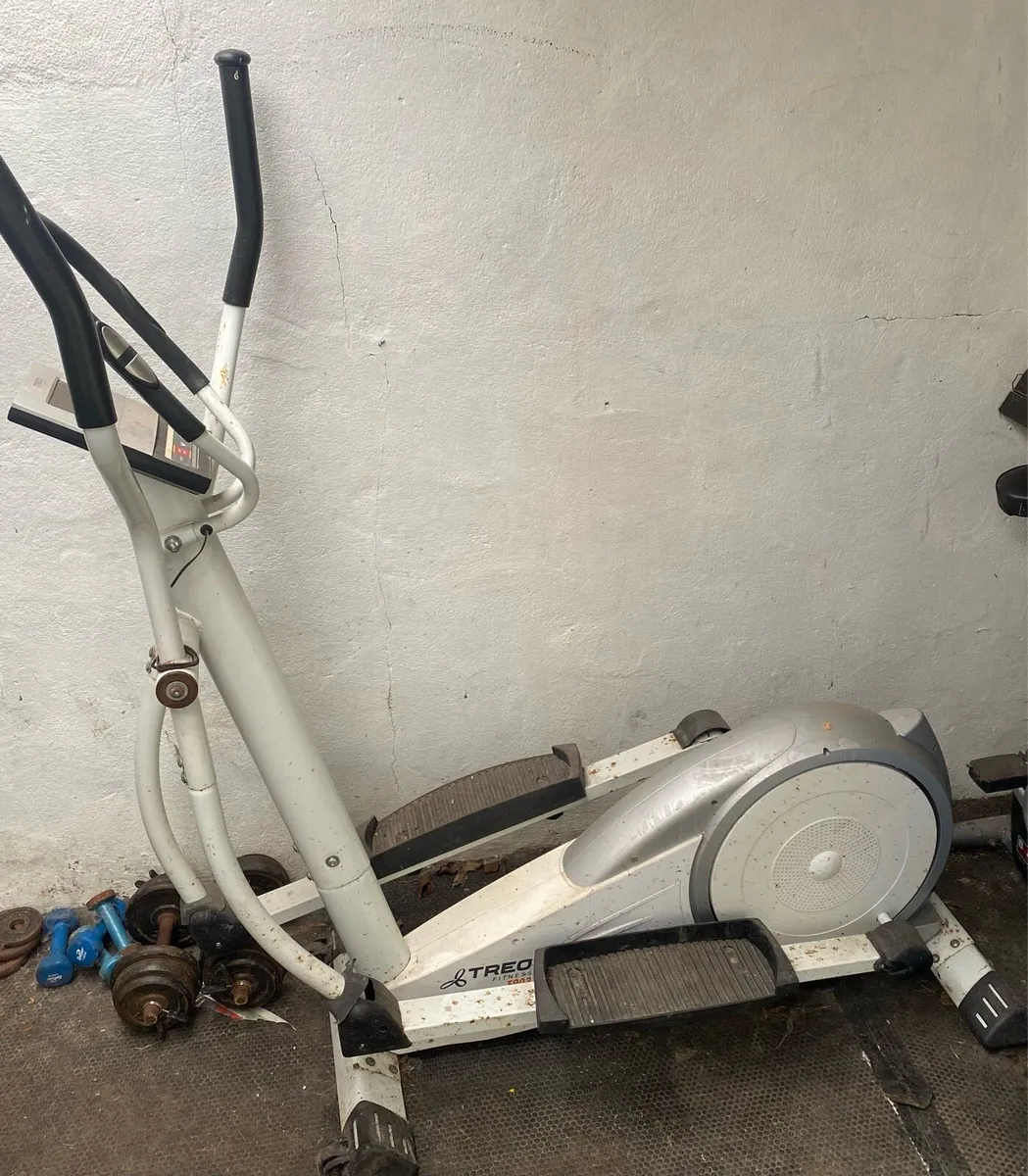Cross trainer & stationary bike - Image 2