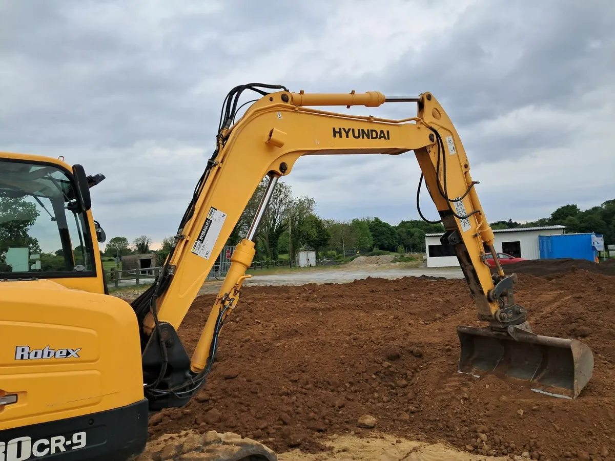Hyundai R80-9 Excavator - Image 2
