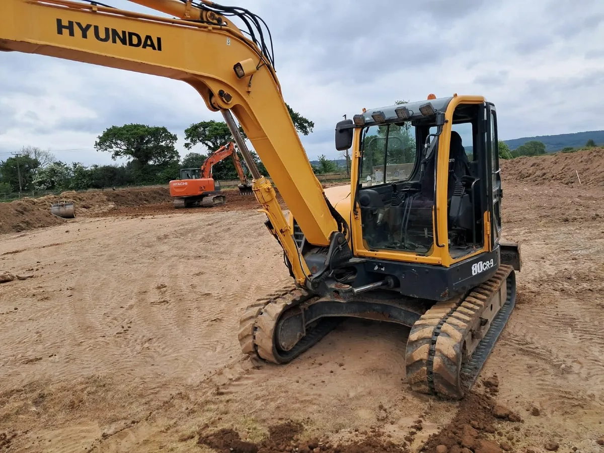 Hyundai R80-9 Excavator - Image 1