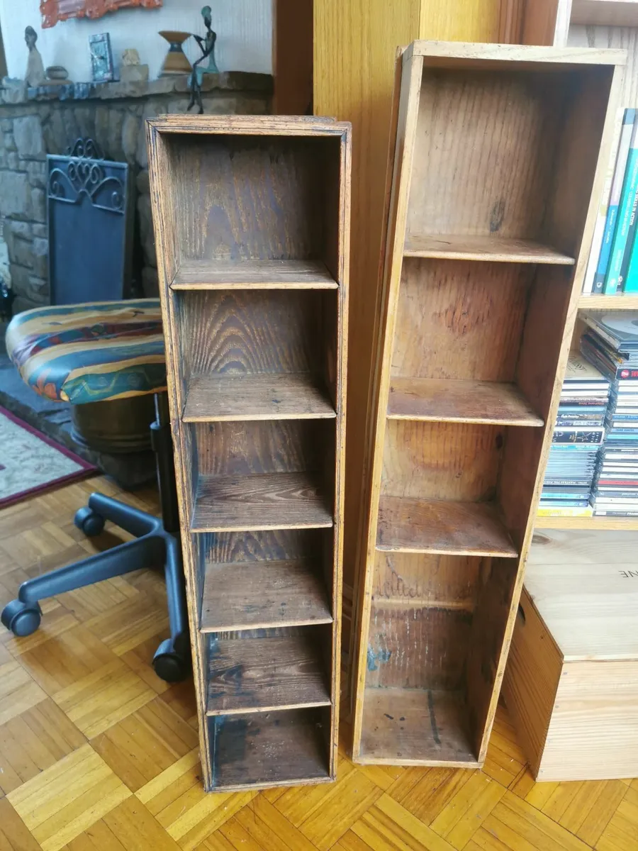 Antique shelving unit - Image 1