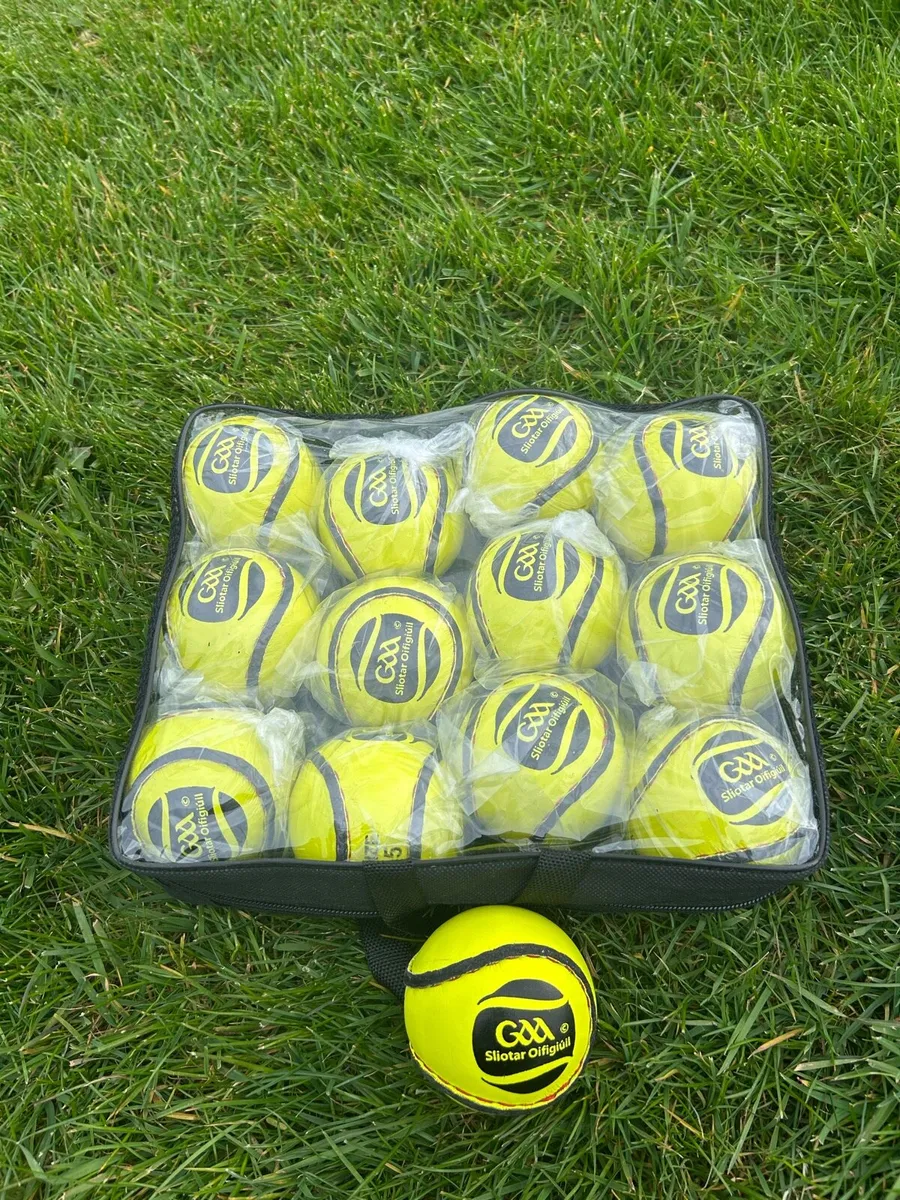 Sliotars size 5  yellow/ Hurley/ Hurling - Image 2