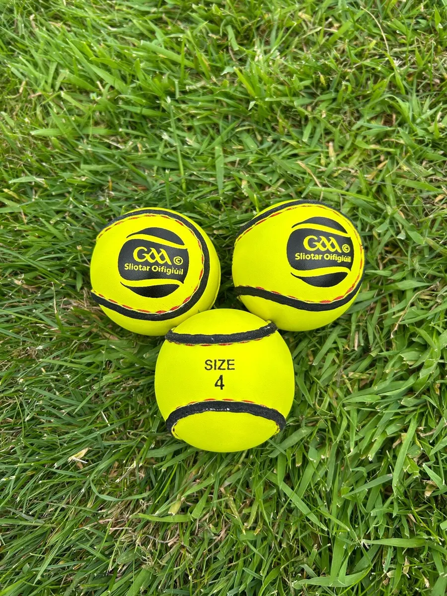 Sliotars size 4 yellow/ Hurley/ Hurling - Image 1