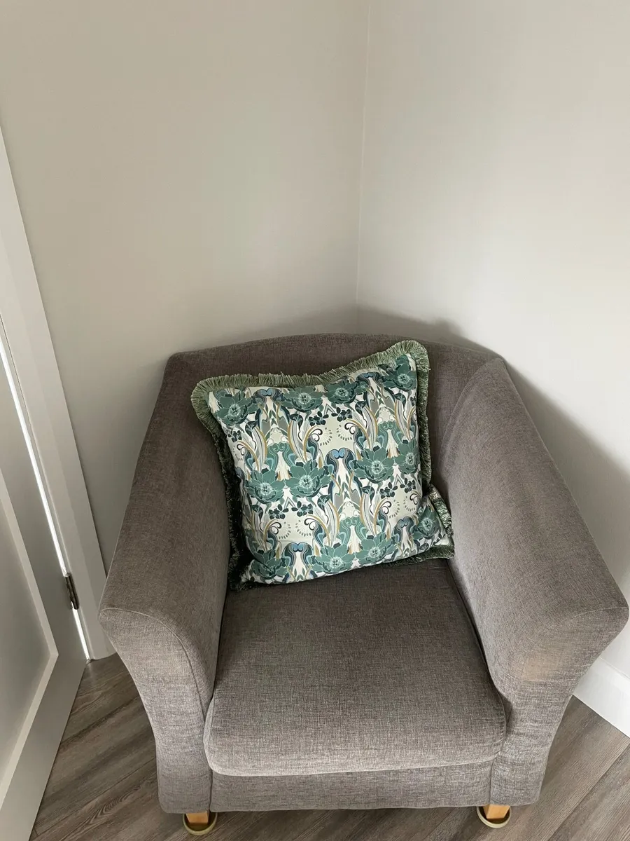 2 seater sofa & Chair - Image 1