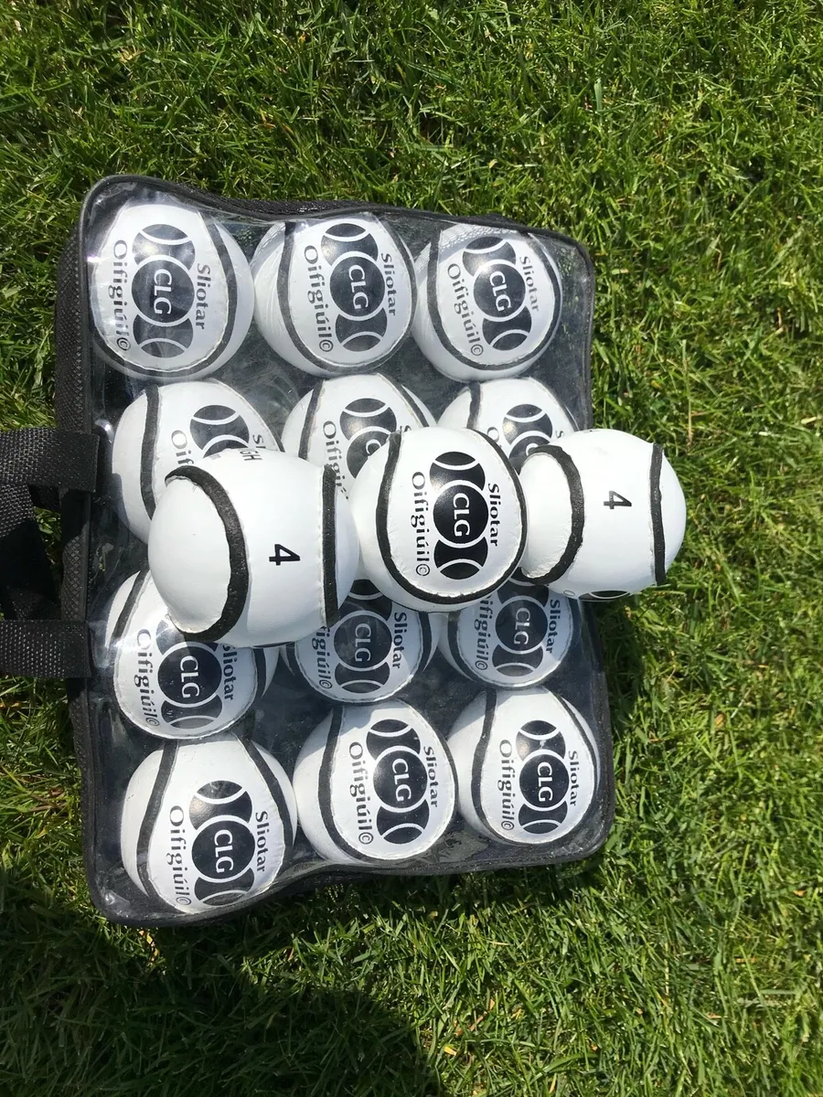 Sliotars size 4 white/ Hurley/hurling - Image 2