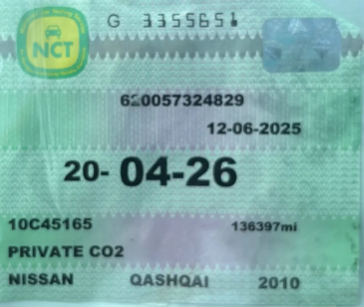 2010 Nissan Qashqai+2 1.6 7 Seater Nct 04/26 - Image 2