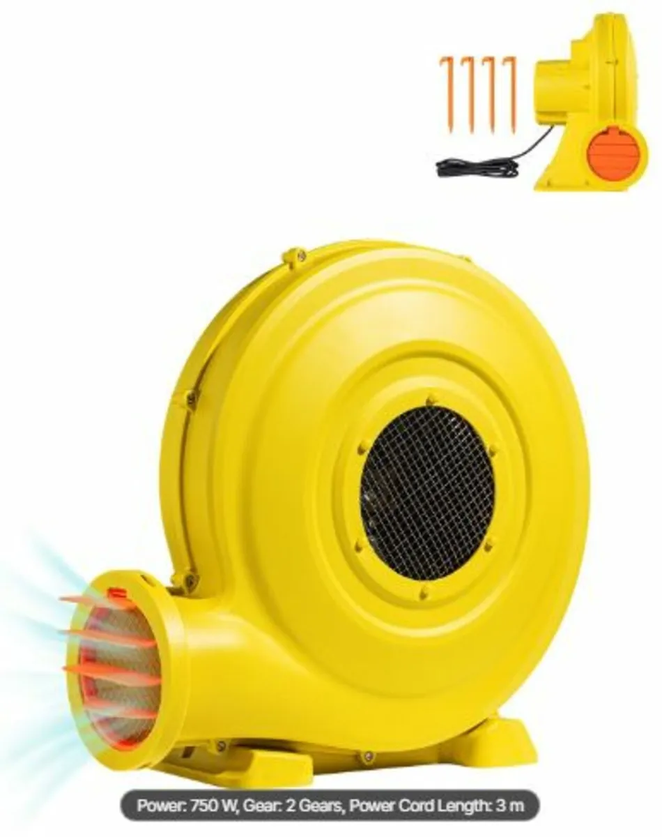 Inflatable Bounce House Blower 1.2&1.3HP 950W - Image 1