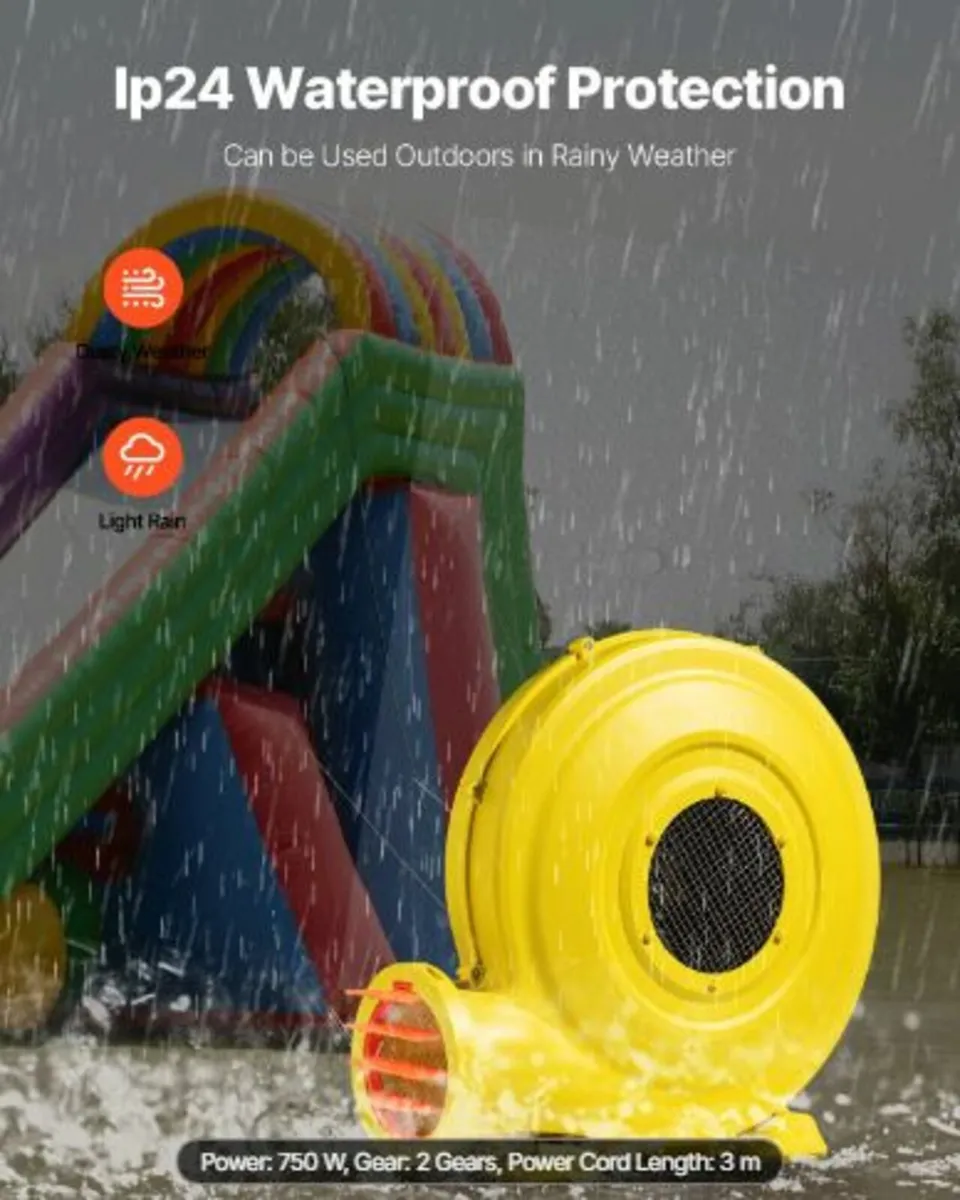 Inflatable Bounce House Blower 1.2&1.3HP 950W - Image 4