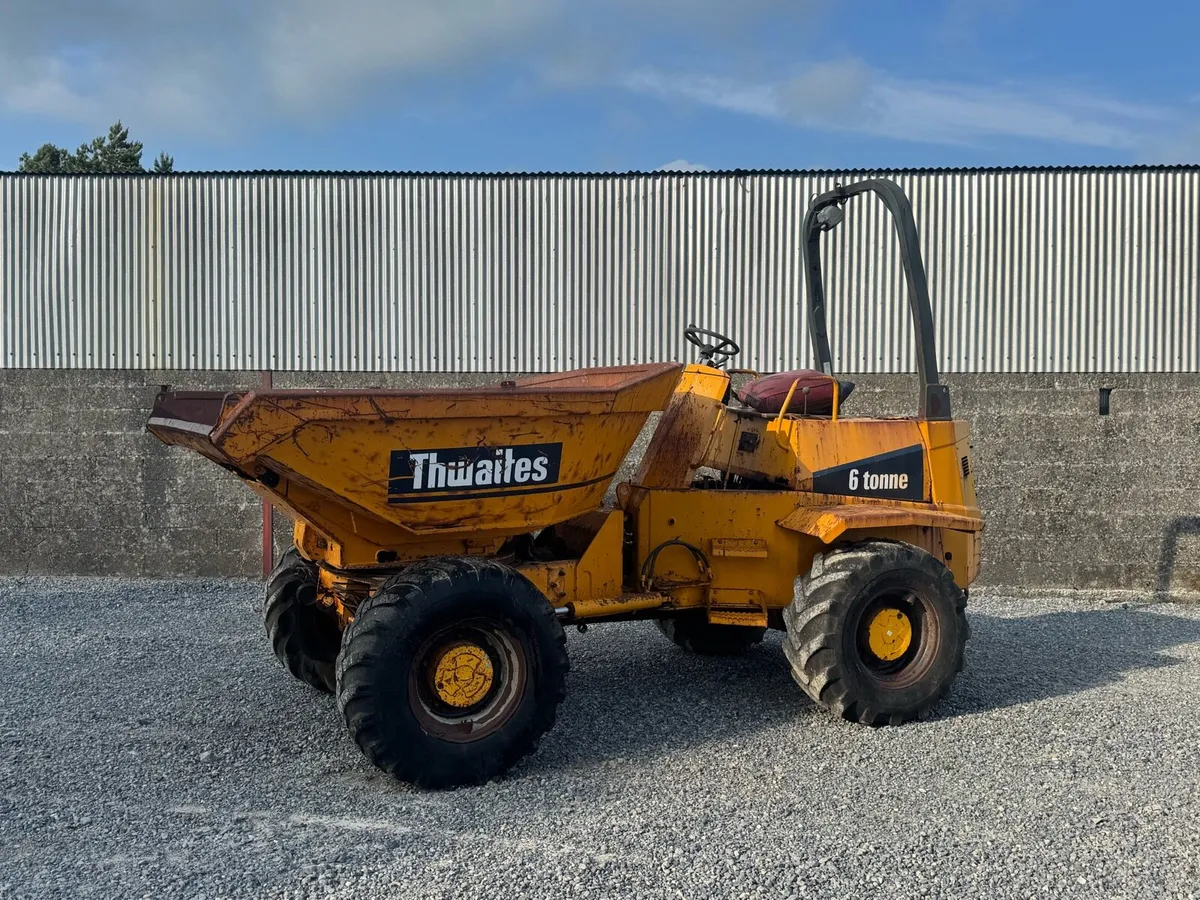 Twaites 6 Tonne Swivel Dumper - Image 1