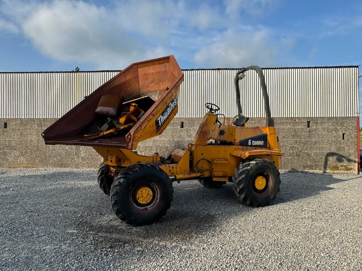 Twaites 6 Tonne Swivel Dumper - Image 2