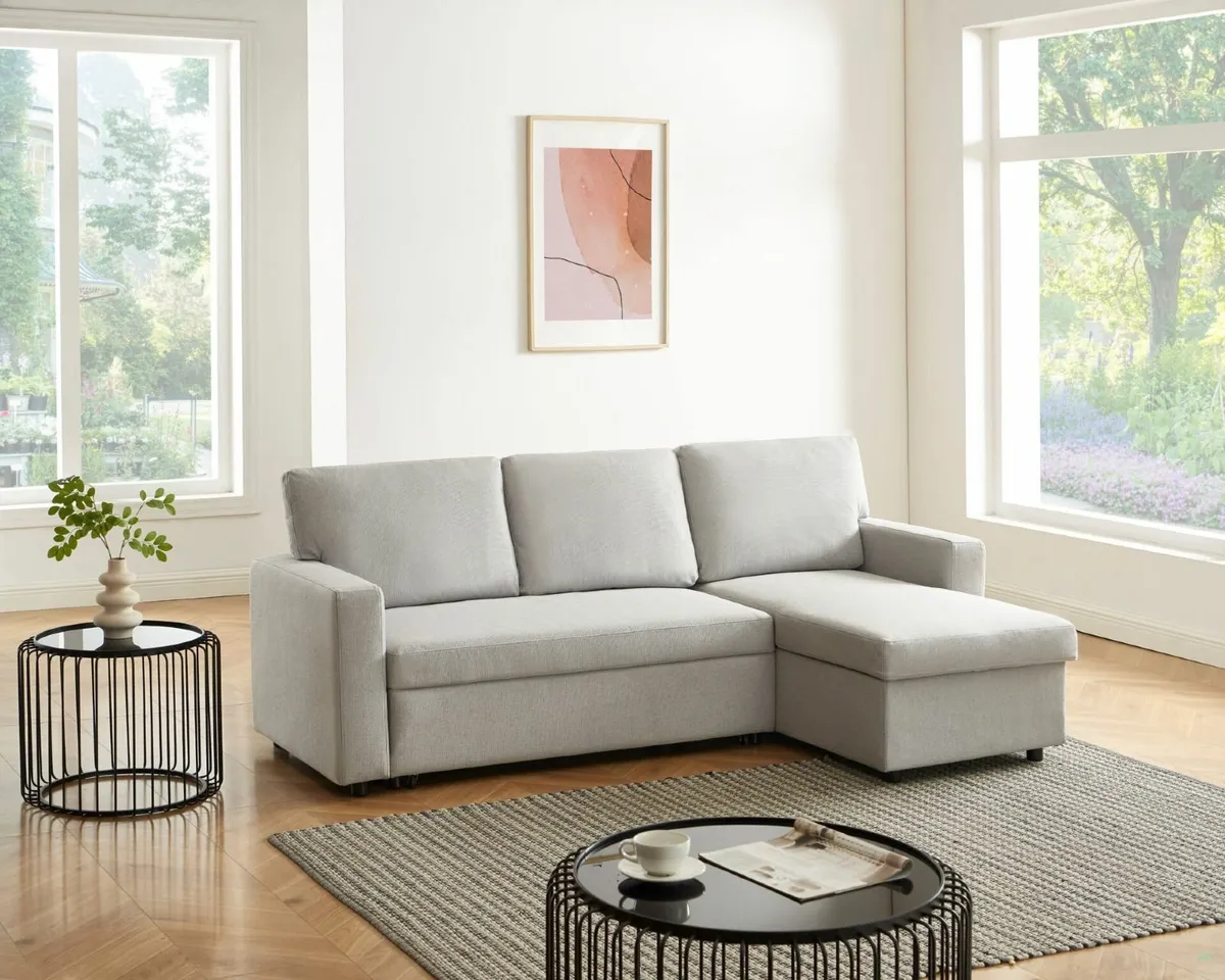 Sofa beds Chaise sofa bed with storage - Image 2