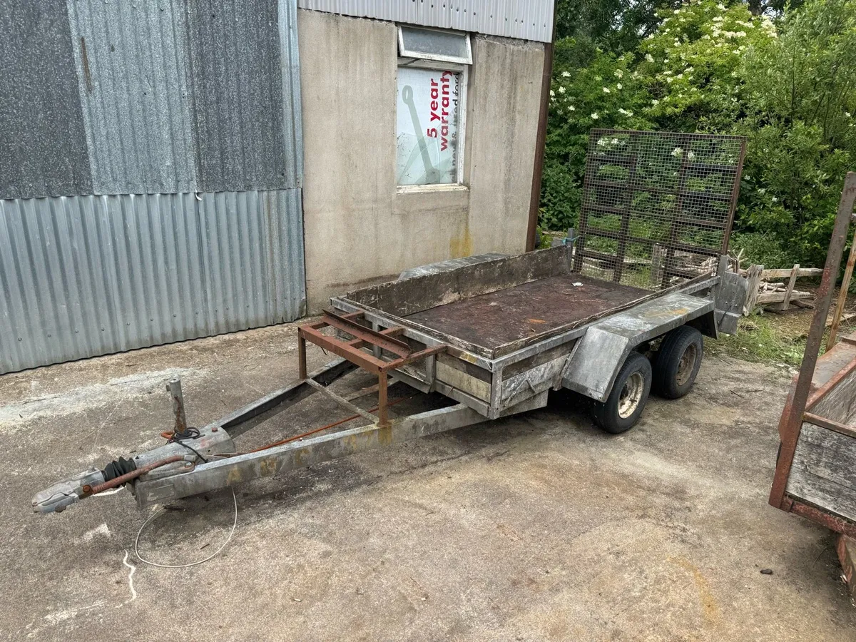 For Sale: Two 8x4 Twin-Axle Trailers - Image 2