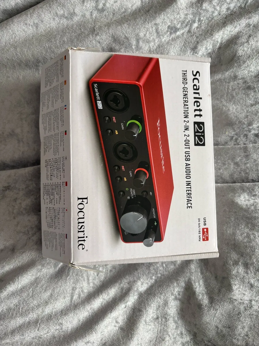 Scarlett 2i2 3rd gen interface - Image 1