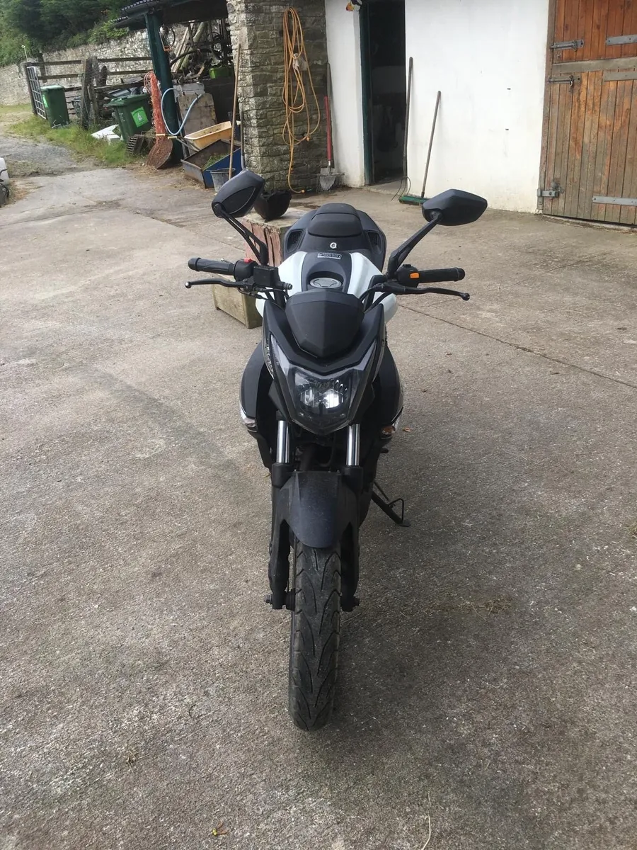 AJS TN12 124CC – 2020 – White & Black - Image 2