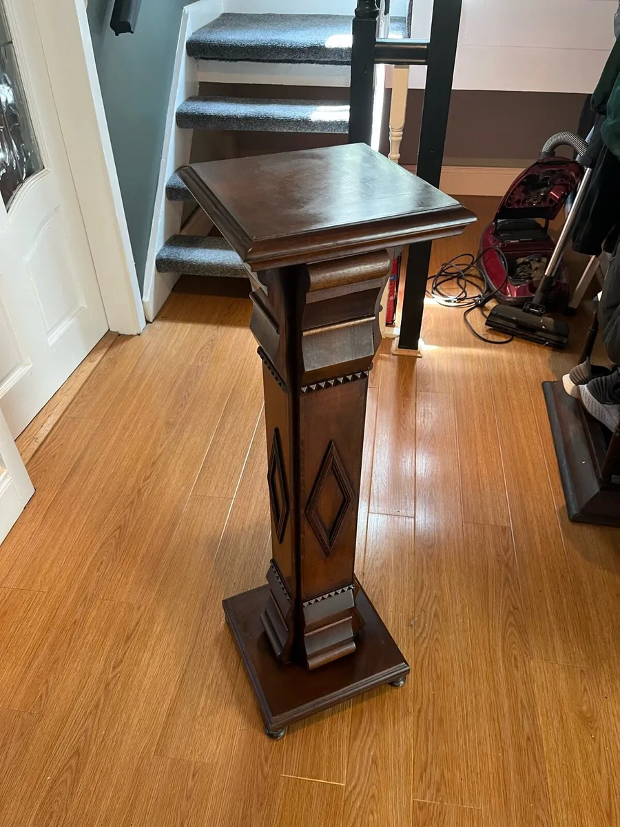 Antique Mahogany Tall Corner with secret storage - Image 1