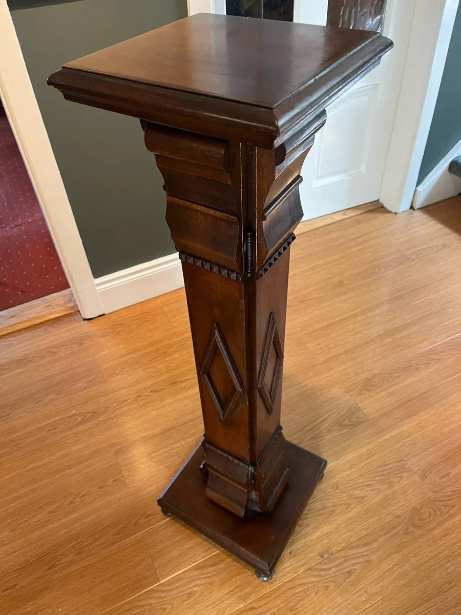 Antique Mahogany Tall Corner with secret storage - Image 2
