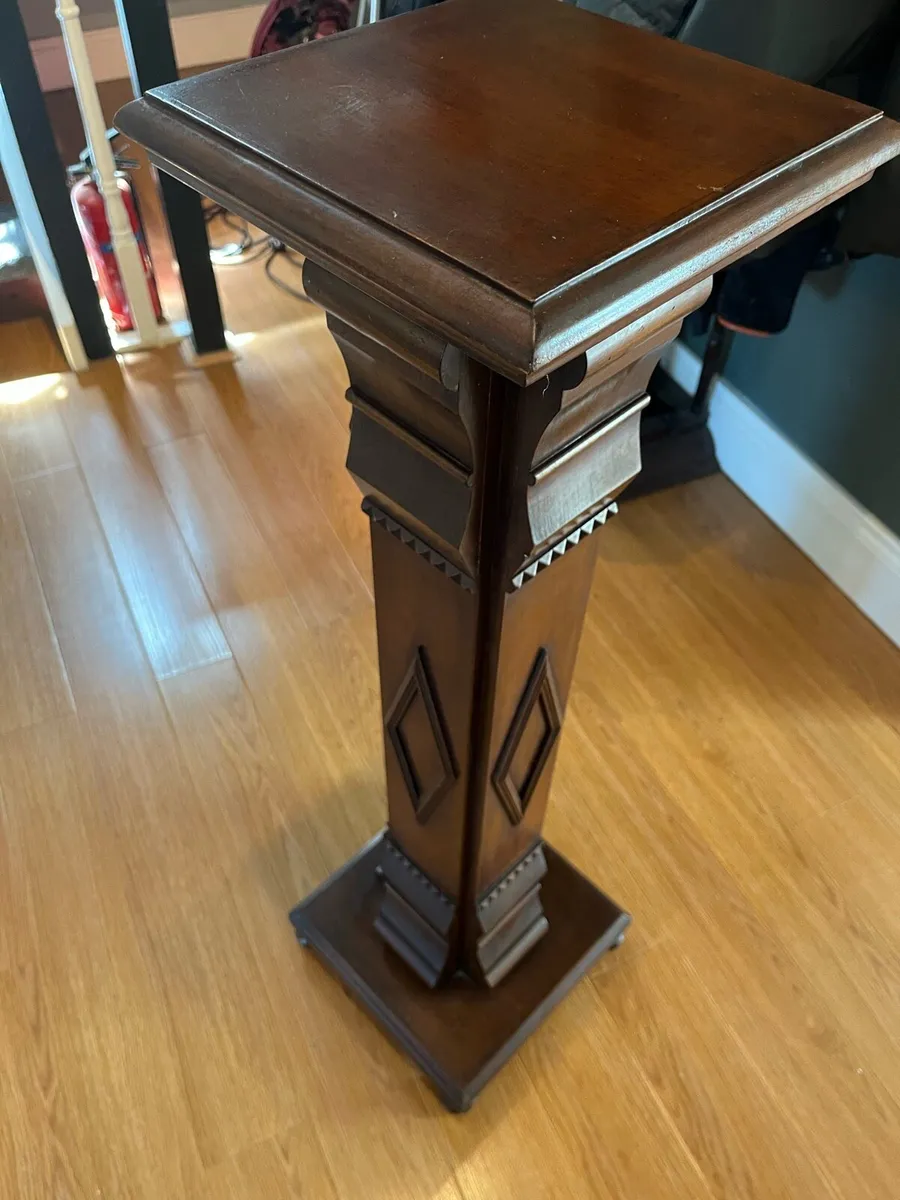 Antique Mahogany Tall Corner with secret storage - Image 4