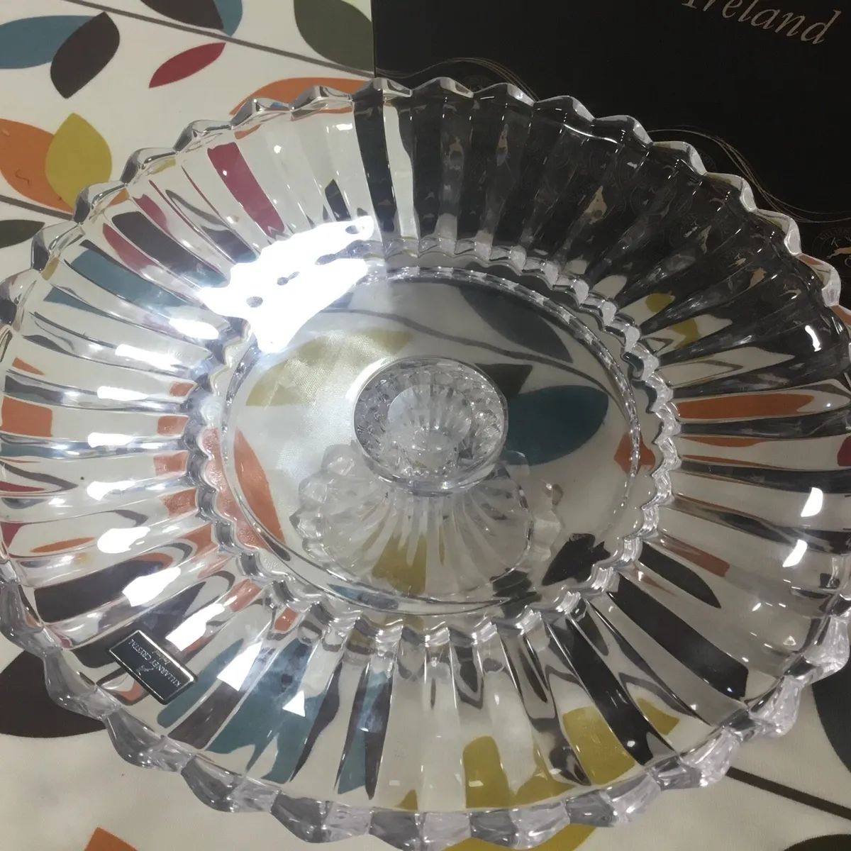 Killarney crystal cake stand - Image 2