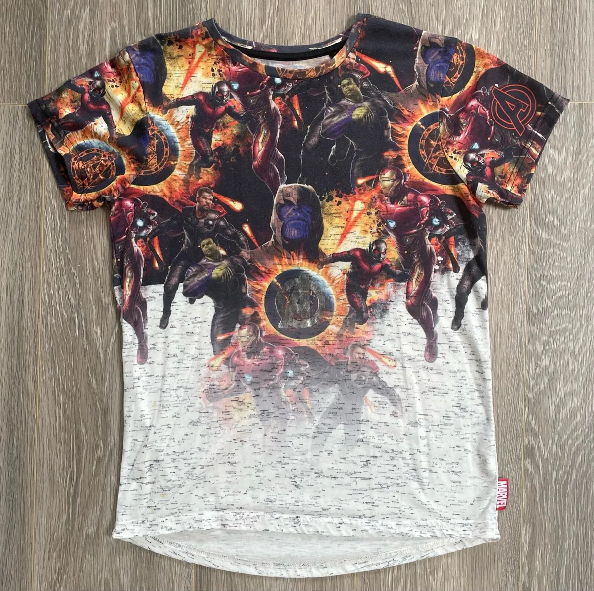 Marvel T-shirt & Boys Jeans 13-14yrs - Image 2