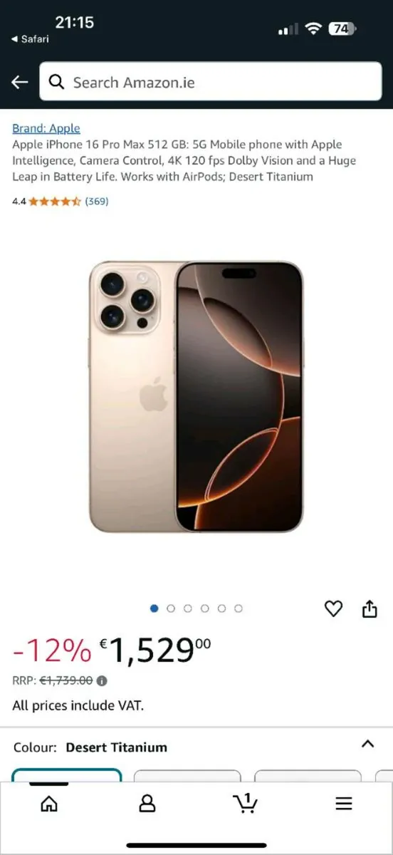 IPhone 16 Pro Max 512G - Image 4