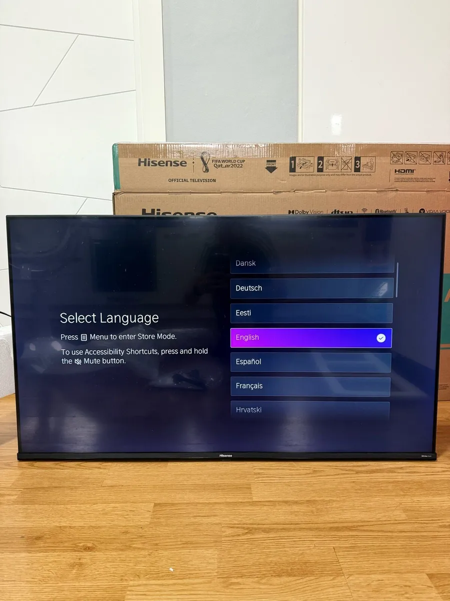 Hisense 43” A6 4K Ultra HD HDR Smart TV (2024) - Image 1