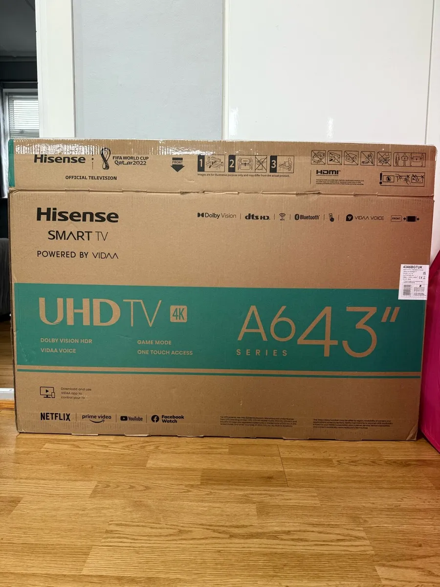 Hisense 43” A6 4K Ultra HD HDR Smart TV (2024) - Image 3