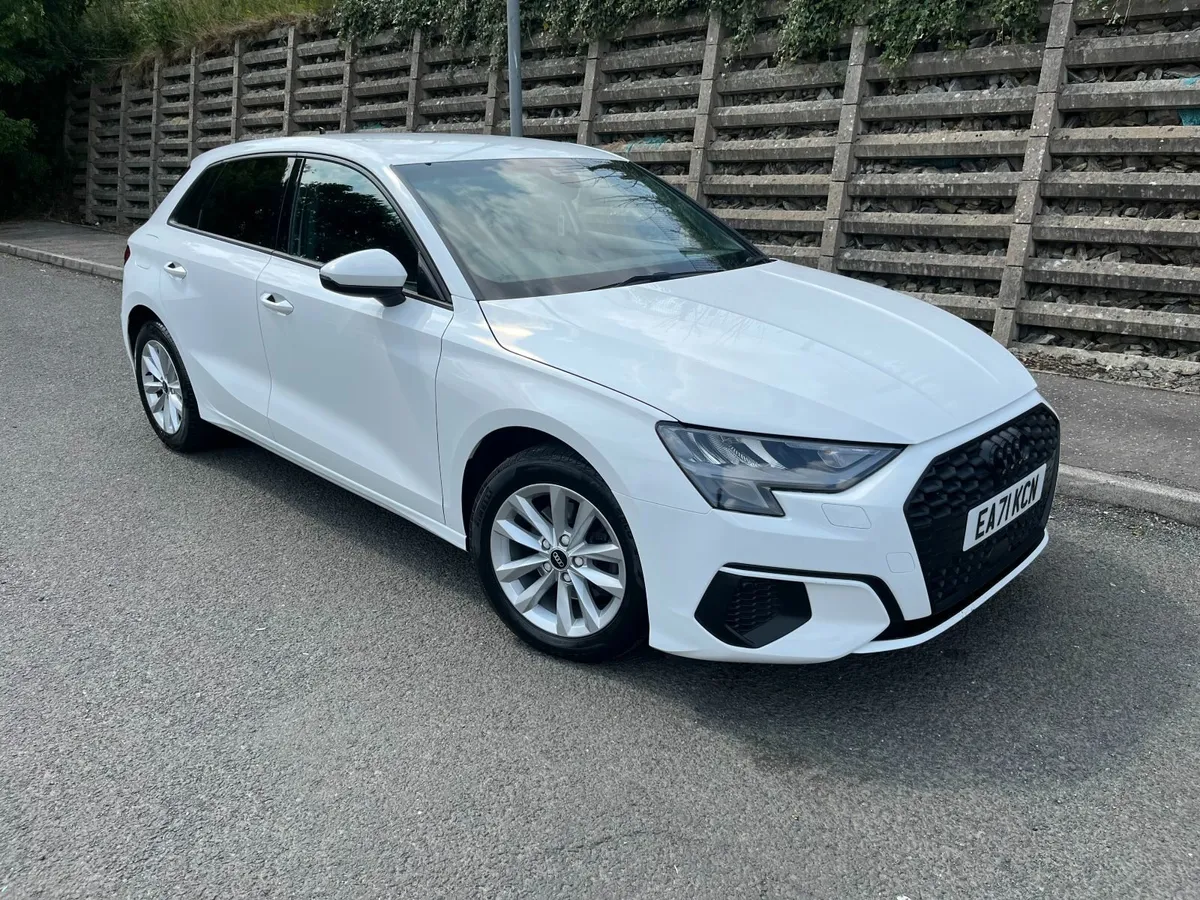 2021 Audi A3 30 TFSI Technik 5dr 1.0 110bhp White - Image 1