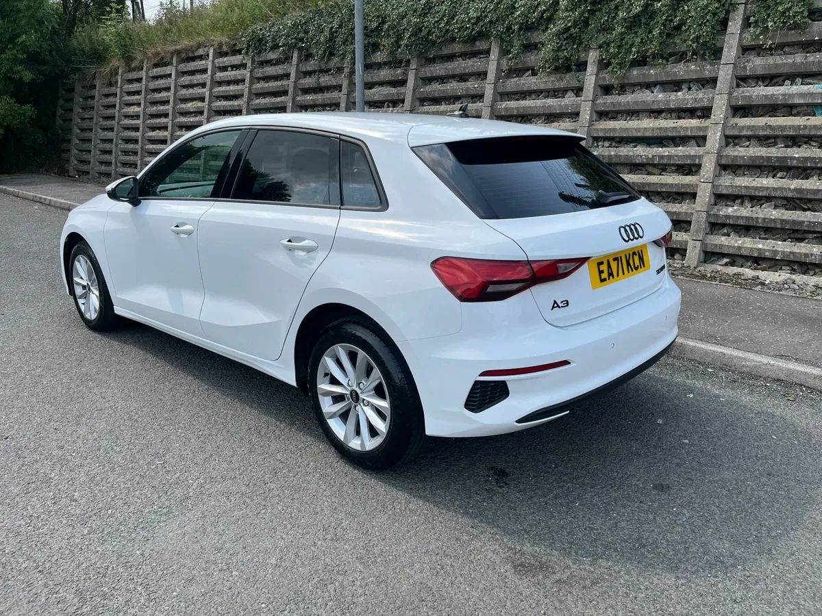 2021 Audi A3 30 TFSI Technik 5dr 1.0 110bhp White - Image 3