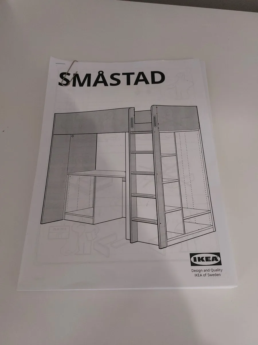 SMASTAD IKEA  LOFT BED - Image 3