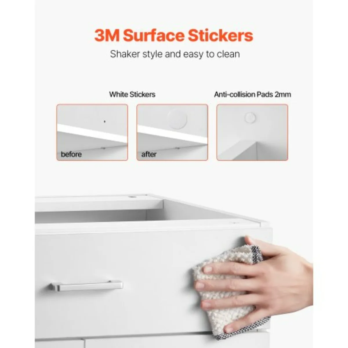 Shaker Base Cabinet 24" W x 19" D x 32" H Ready to - Image 2