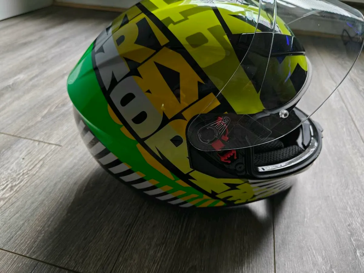 VR 46 agv motorcycle helmet - Image 2