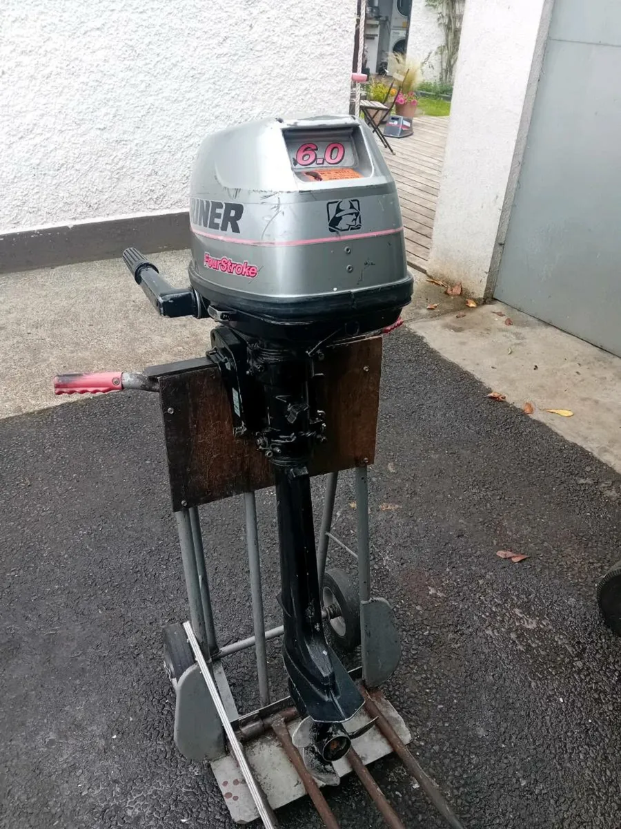 Mariner 6hp outboard engine - Image 1