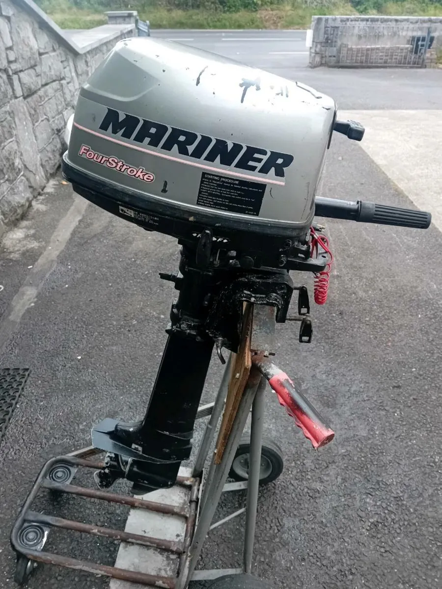 Mariner 6hp outboard engine - Image 3