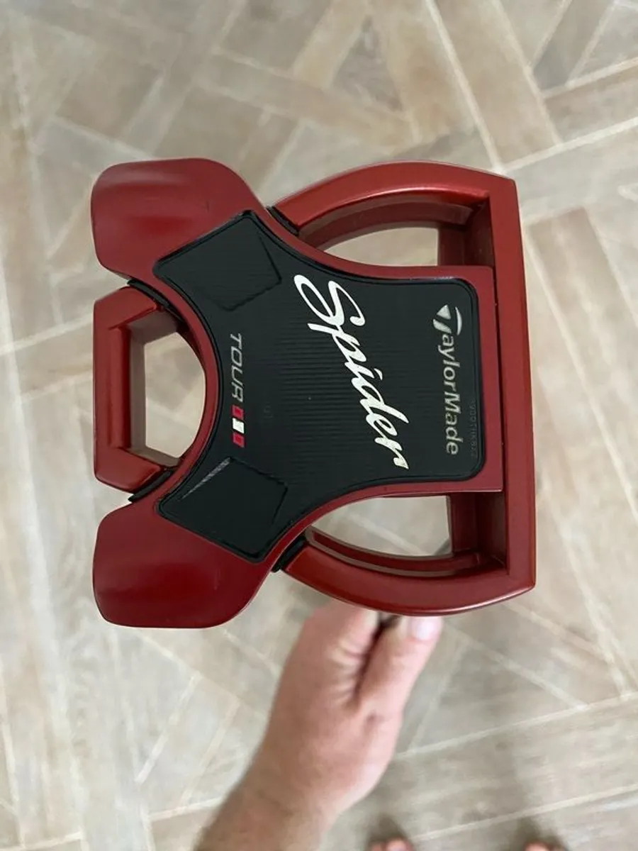 Taylormade Spider Tour Red 3 Putter - Image 1