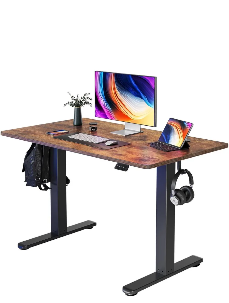 100 x 60cm Electric Height Adjustable Standing Des - Image 3