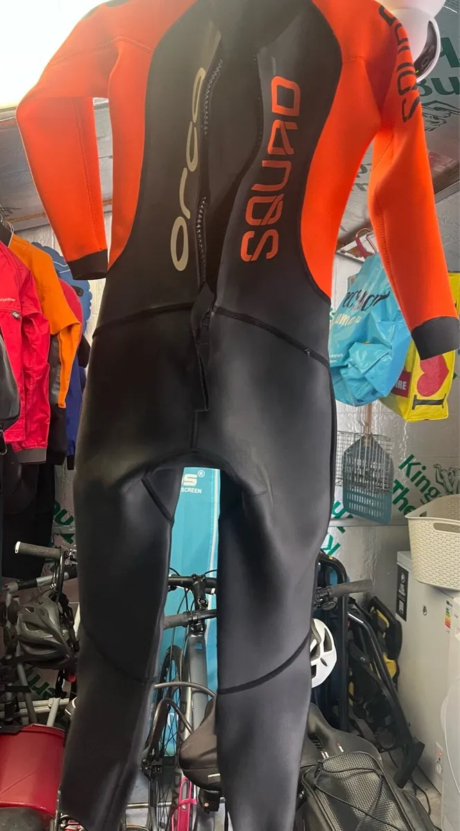 Kids orca squad size 8 open water wetsuit - Image 3