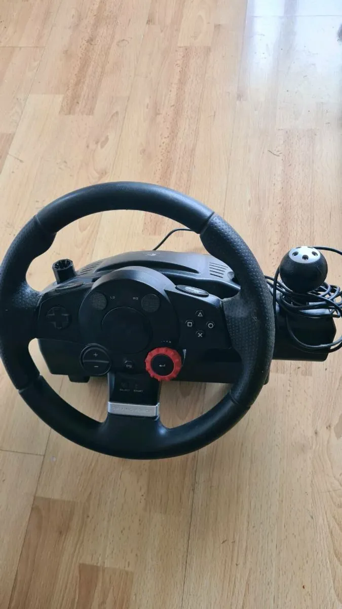 Logitech Driving Force GT Wheel and Pedals - Image 1